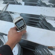 Treppenhalterung mit Heißtip verzinkt